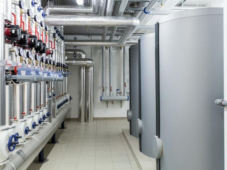 Industrieheizungsanlage